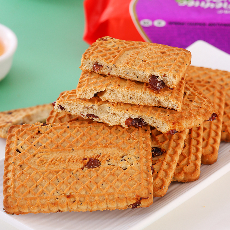 俄罗斯进口老式饼干奶渣味