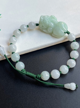 临池小满男女款天然翡翠招财玉饰