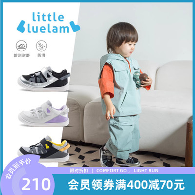 小蓝羊2025春秋新款网面学步鞋