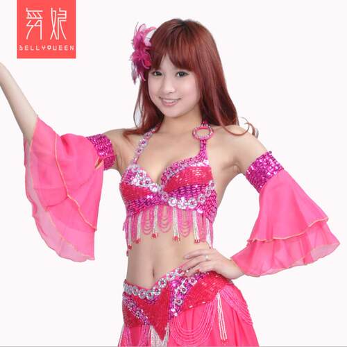 肚皮舞饰品手饰配饰印度舞表演服装演出套装臂袖手袖新款 公主袖