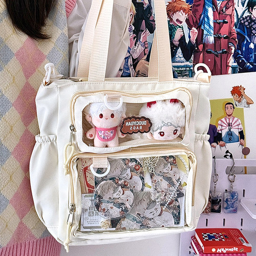 二次元大容量斜挎包日系ins