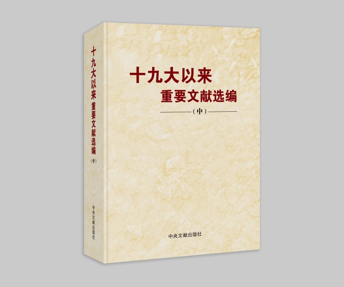 【2021新书 精装版】十九大以来重要文献选编（中册）精装装版中卷 中央文献出版社 党政读物图书