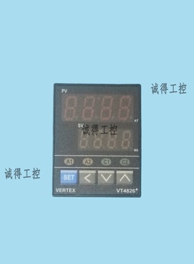 VT4826+ DC24V全新原装台湾VERTEX微电脑智能温控仪自动温度控制