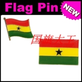 FLAG 商务会展 PIN 金属胸针 Ghana 加纳 国旗徽章