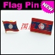 FLAG 商务会展 PIN 金属胸针 Laos 老挝 国旗徽章