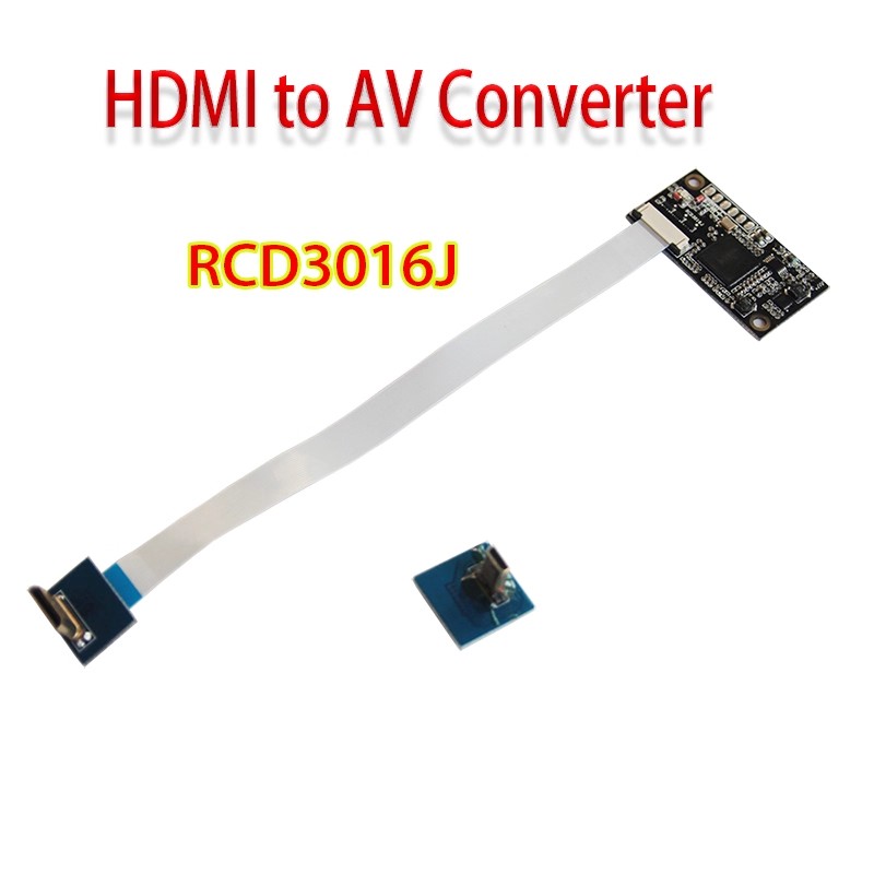 航拍通用型HDMI转AV转换卡模块