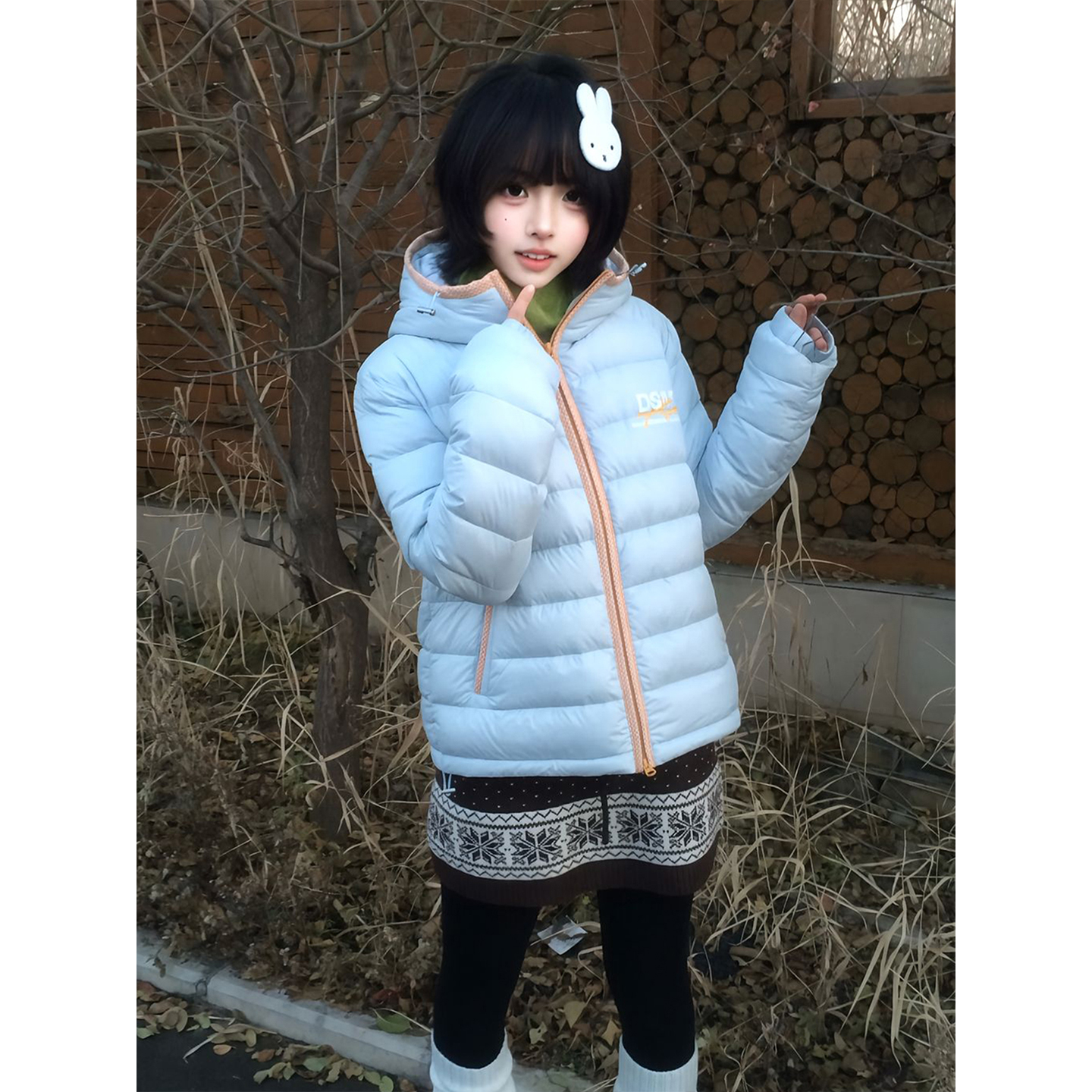 【免费试穿】美式复古保暖棉服