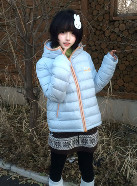 美式复古保暖棉服女冬季格纹拼接排骨面包服情侣宽松蓝色加厚外套