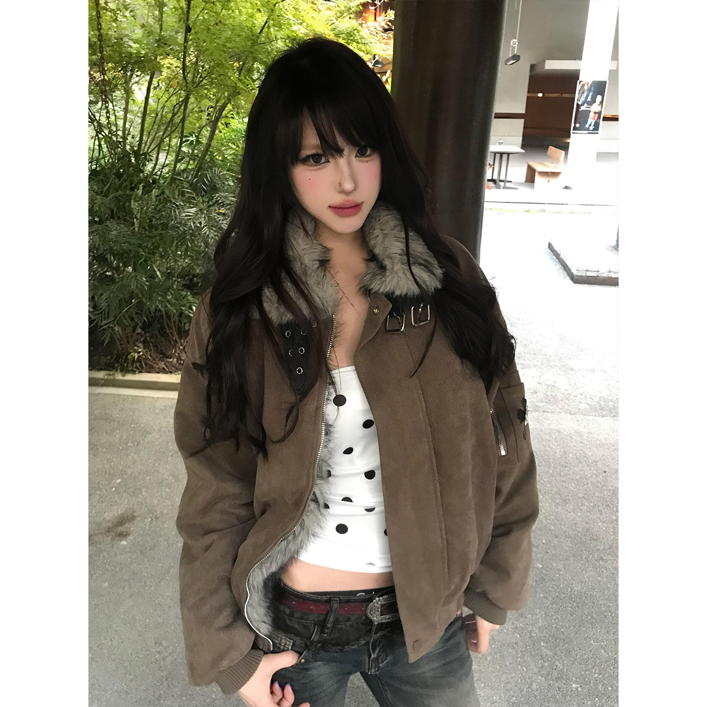 【免费试穿】美拉德外套女冬季