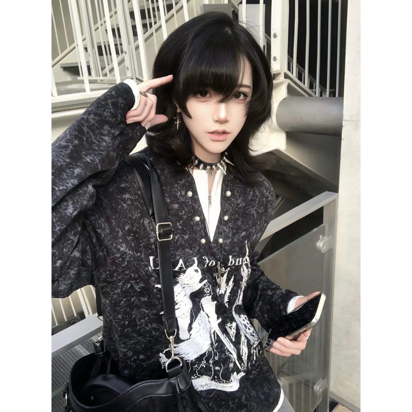 【送运费险】亚文化假两件卫衣