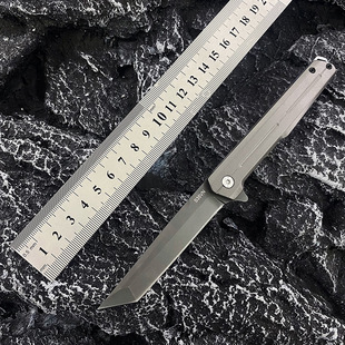 户外刀折叠刀指挥官2数控加工防身露营野营车用割安全带切水果