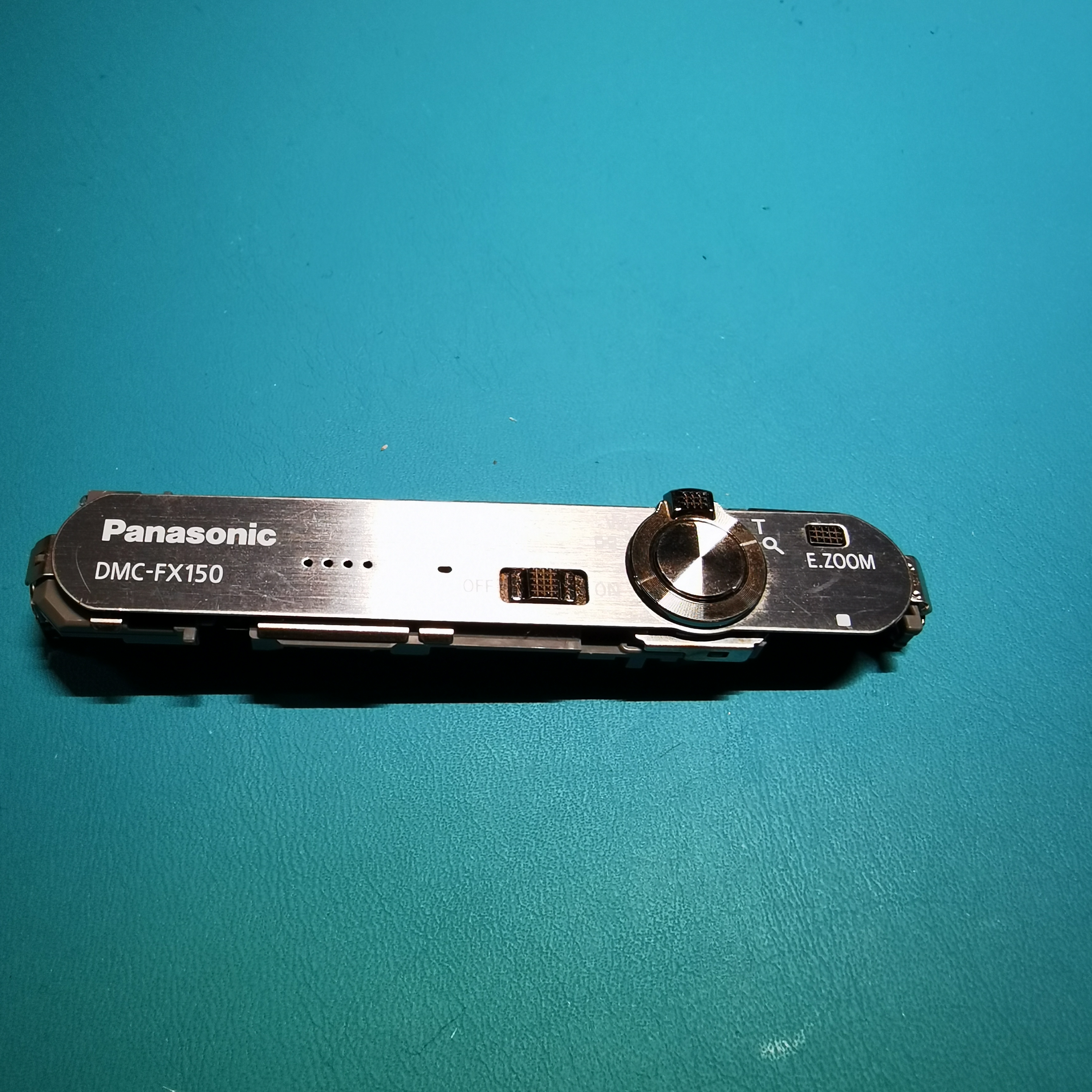 松下数码相机 FX150 顶盖板组件 快门开关按键变焦开关推拉杆