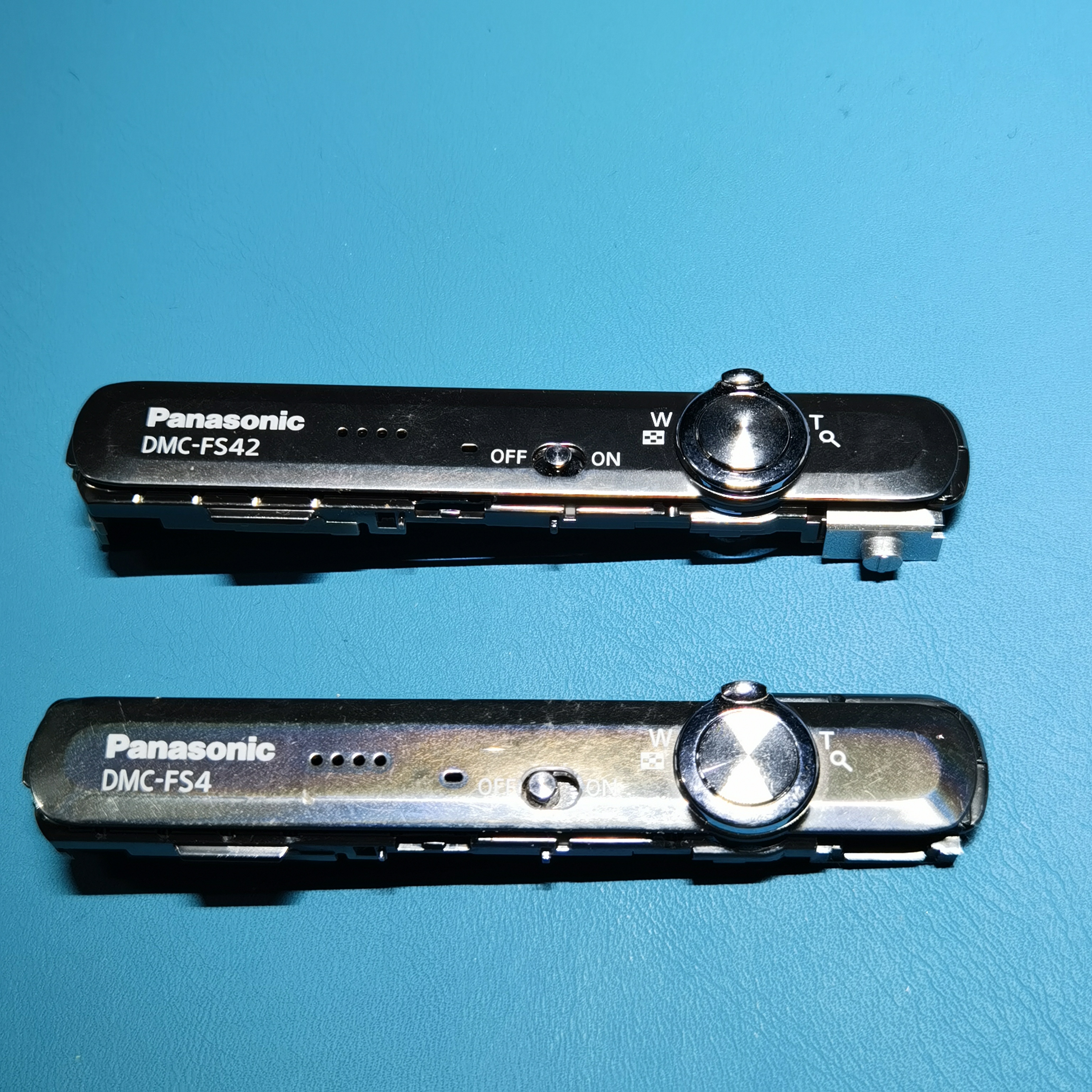 松下数码相机 FS4 FS42 顶盖板组件 快门开关按键变焦开关推拉杆