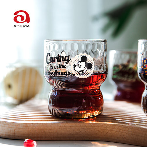 日本进口石冢硝子玻璃杯子水杯