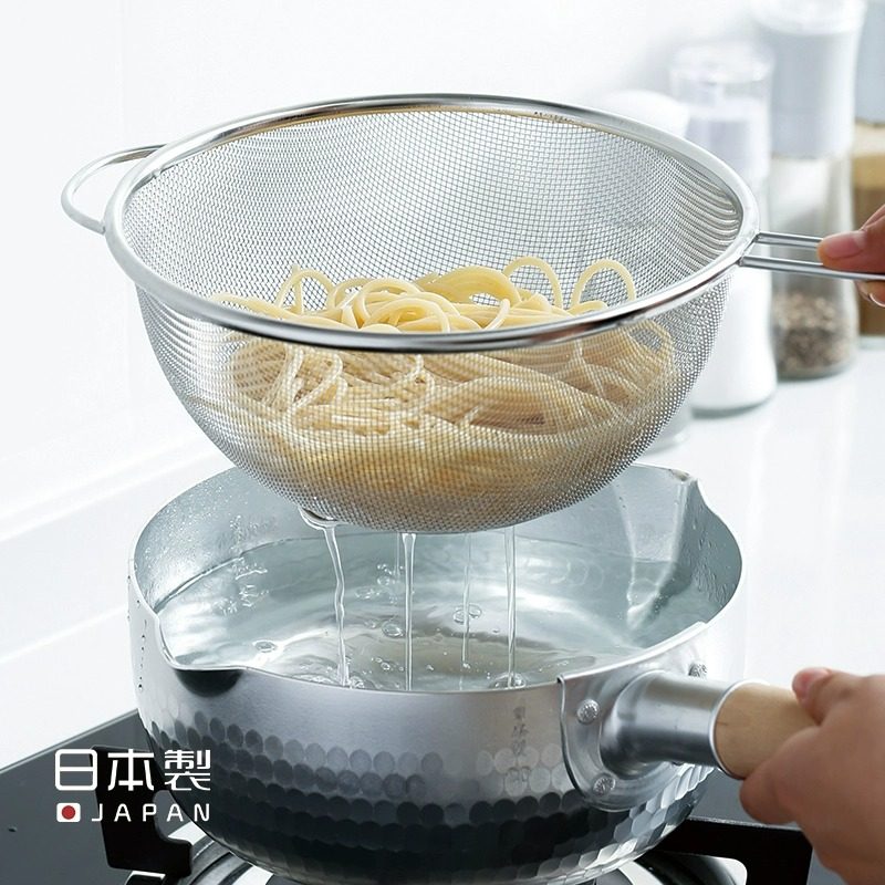 日本进口304不锈钢沥水篮厨房沥水网篮捞面笊篱漏勺焯水网大号,厨房/烹饪用具,漏勺/滤网勺,淘宝优惠券,粉丝福利购,淘宝优惠卷