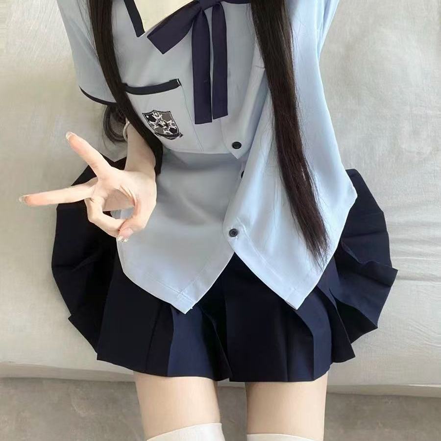 学院风jk制服套装女夏季