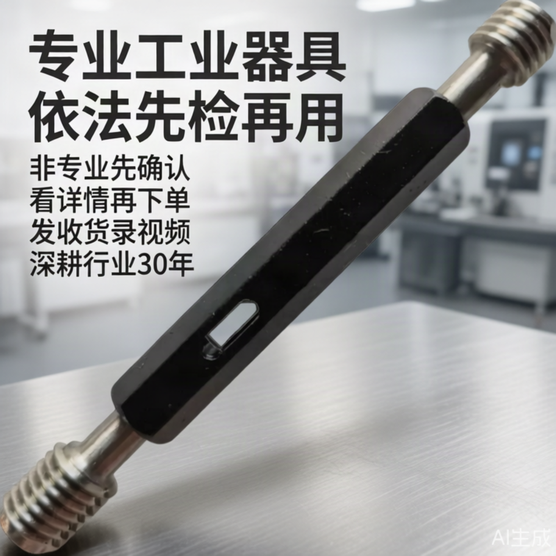 GB/T3934 国标公制螺纹塞规 M29*1 6H 通止规牙规 7H 6G 量规量具