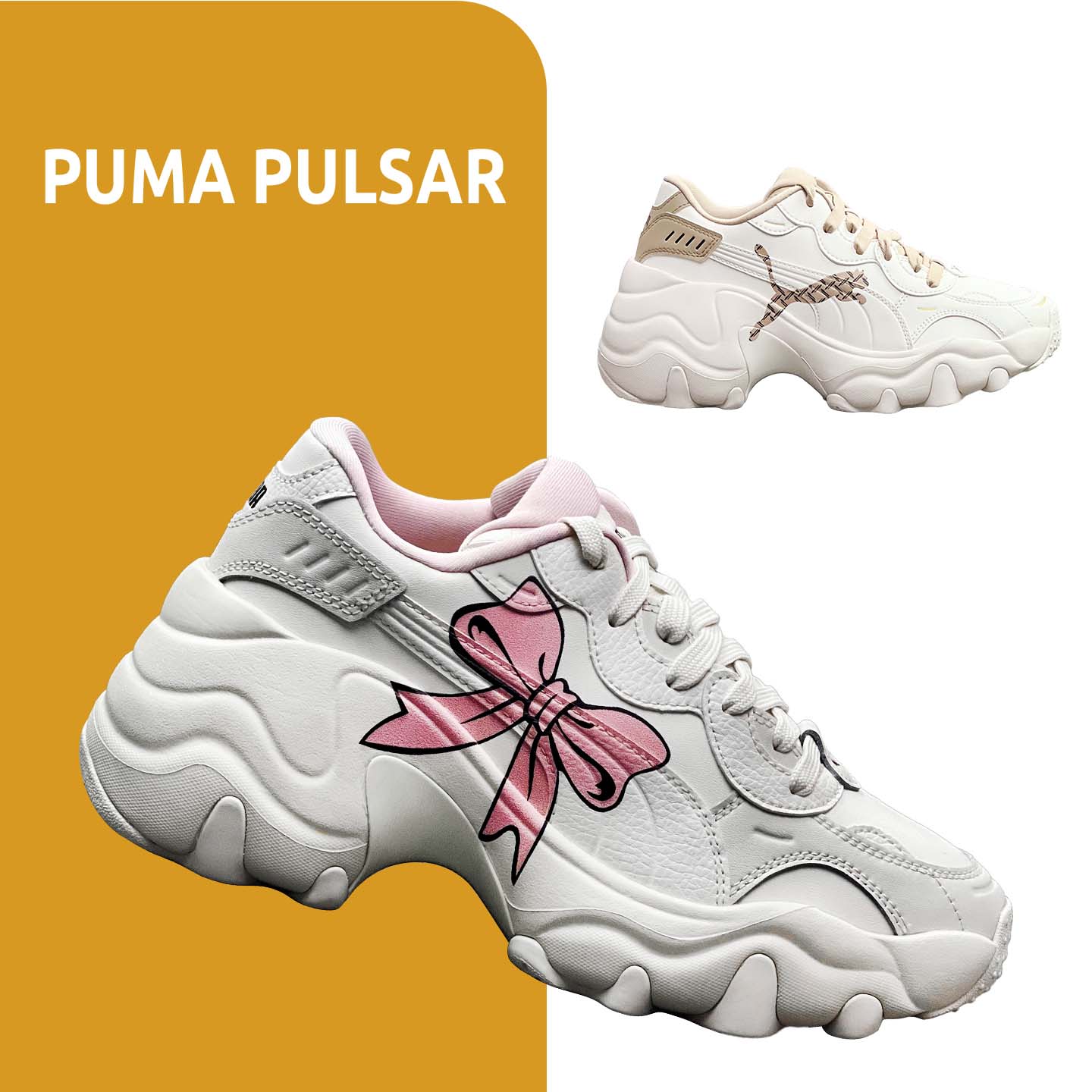 PUMA正品！厚底增高女韩版休闲鞋