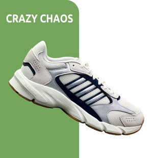 白色Y2K千禧风网布透气运动鞋 CHAOS低帮男鞋 IG4351 CRAZY ADIDAS