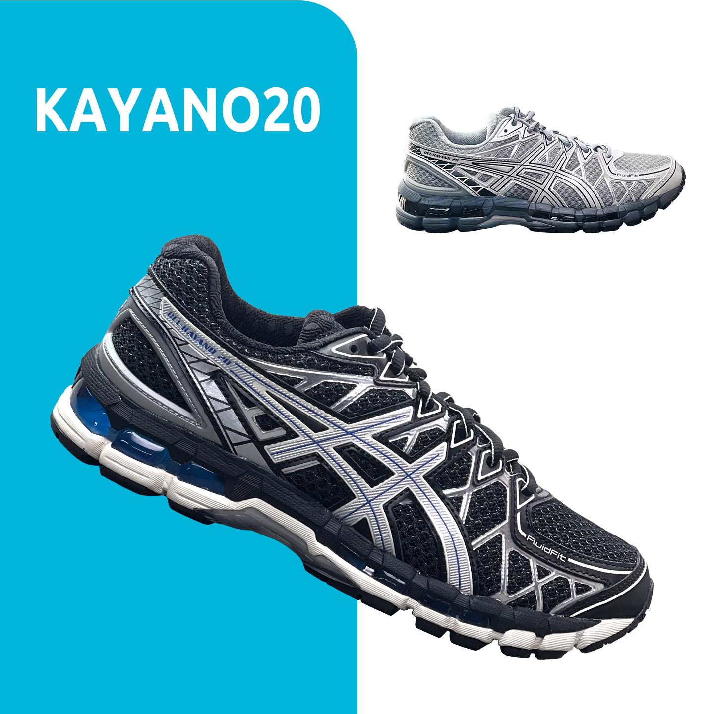 ASICS正品K20液态银机能风潮流鞋