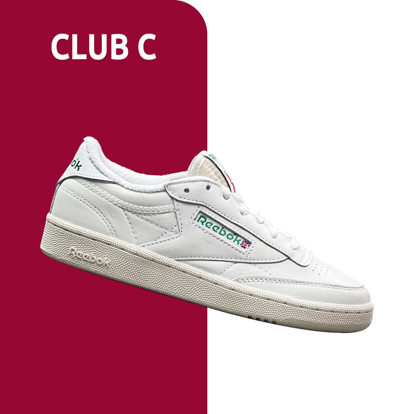 正品！锐步经典牛皮复古休闲板鞋