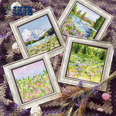 十格格十字绣法国dmc绣线套件