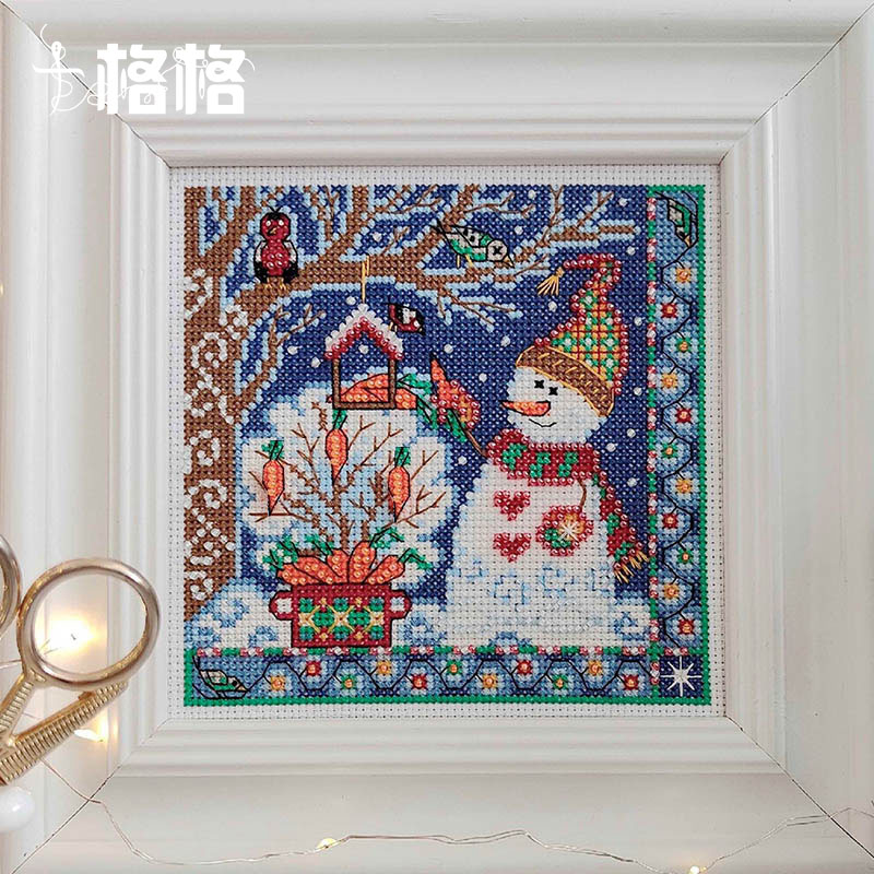 十格格十字绣法国DMC绣线套件