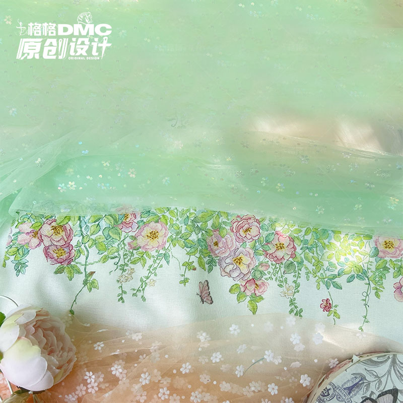 十格格十字绣法国dmc绣线套件