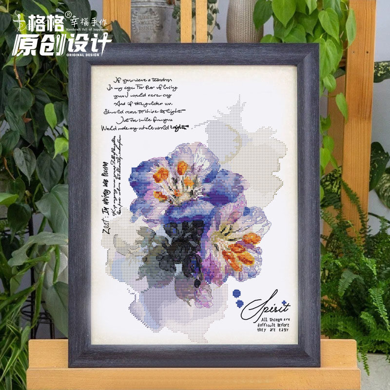 十格格十字绣法国dmc绣线套件