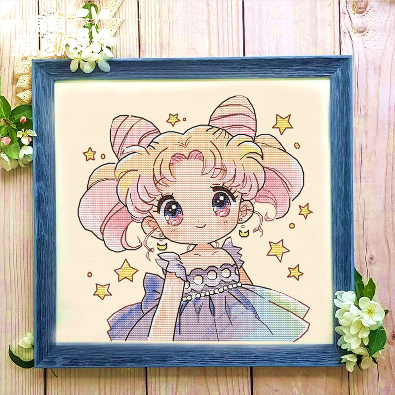 十格格十字绣法国DMC绣线套件