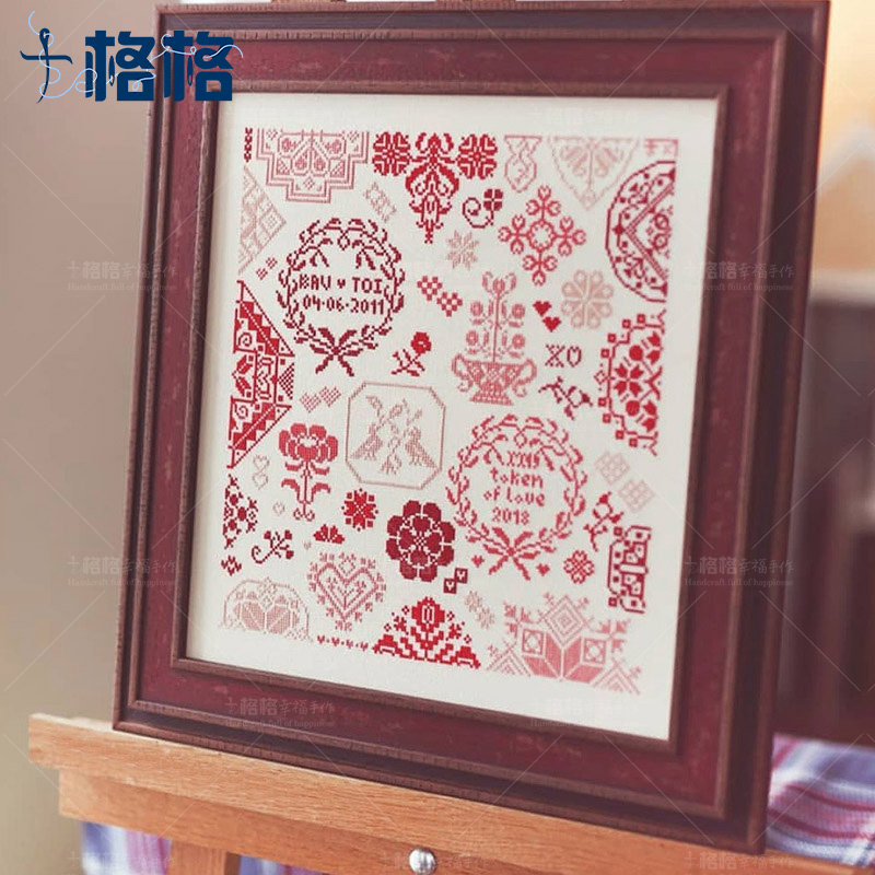 法国十字绣套件挂画拼图DMC贵格