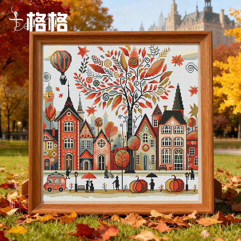 十格格十字绣法国DMC绣线套件