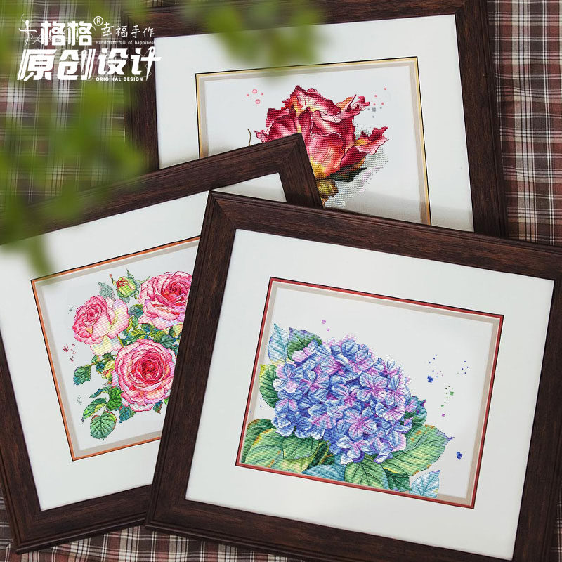 十格格十字绣法国dmc绣线套件