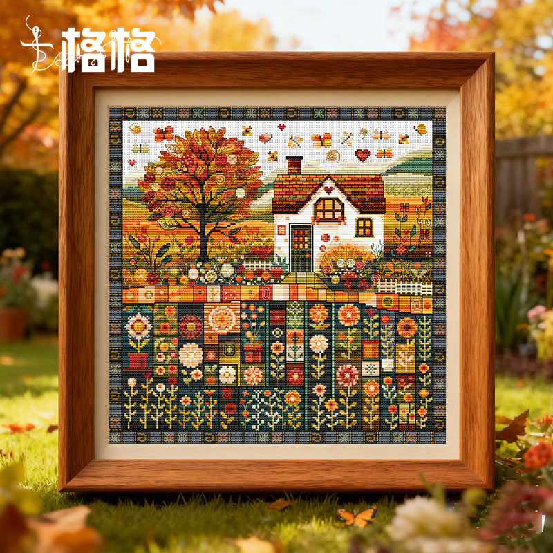 十格格十字绣法国DMC绣线套件