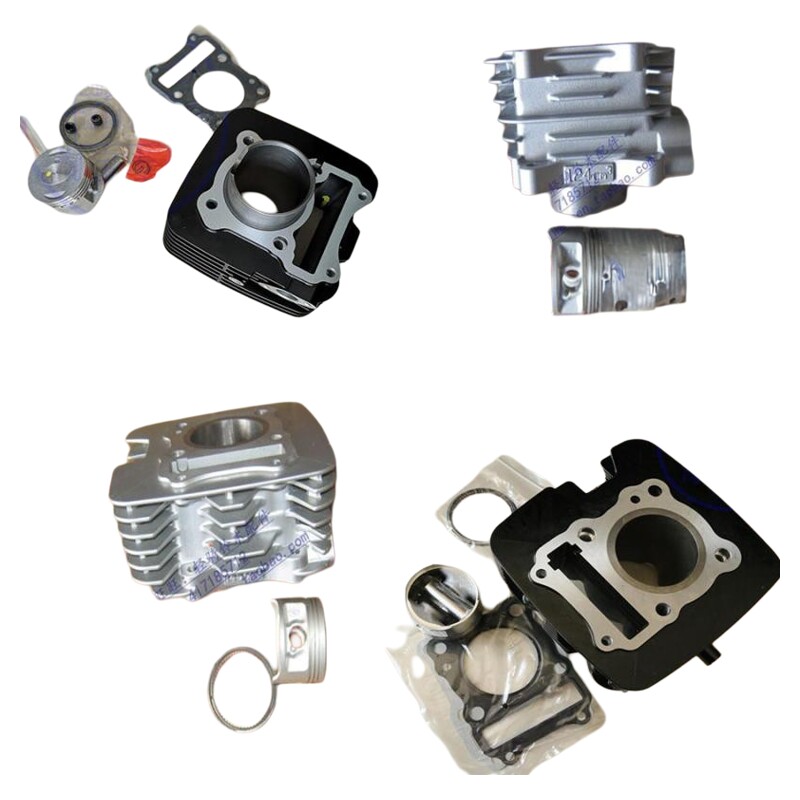 适用轻骑铃木外星人GSX125新骏威GSX150-2汽缸体活塞环摩托车套缸