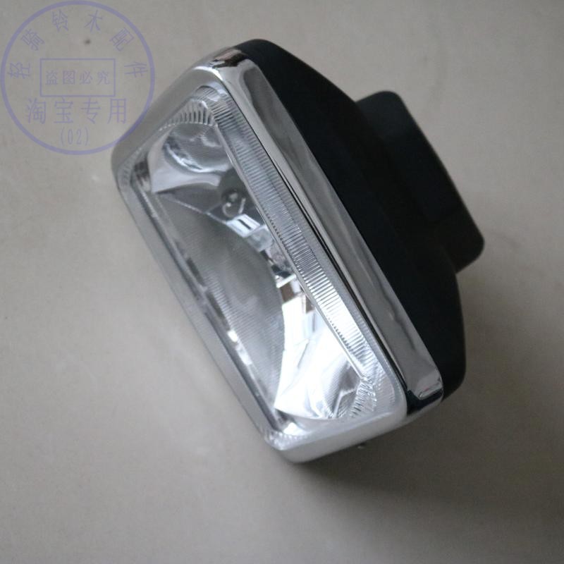 适用轻骑铃木王GS125前大灯QS125-6AB机车07新款国三照明客厅灯