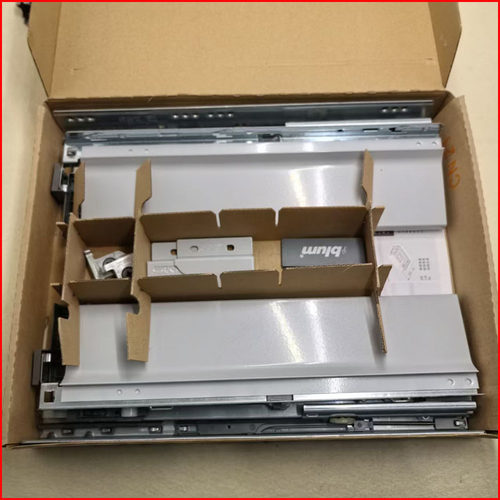 百隆BLUM 骑马抽 灰邦阻尼抽屉缓冲导轨托底抽全拉液压老款处理