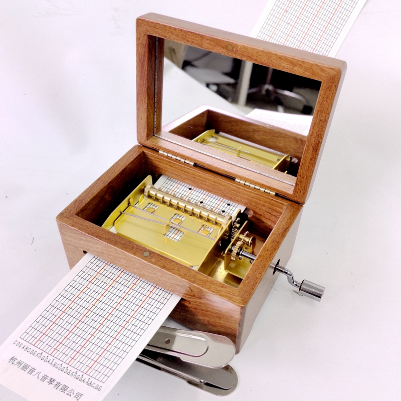 丽音黄铜悬浮压轮技术八音盒机芯