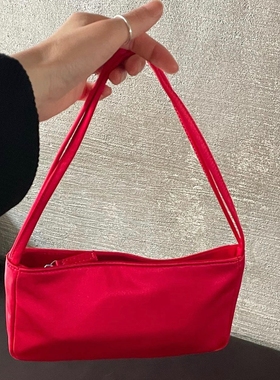 现货顺丰 hai新品英国小众品牌hai真丝双根手提真丝单肩腋下包