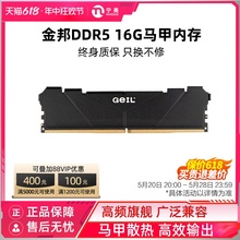 GeIL金邦 DDR5台式机16G 32G内存条6000/6400电脑内存套条 马甲条