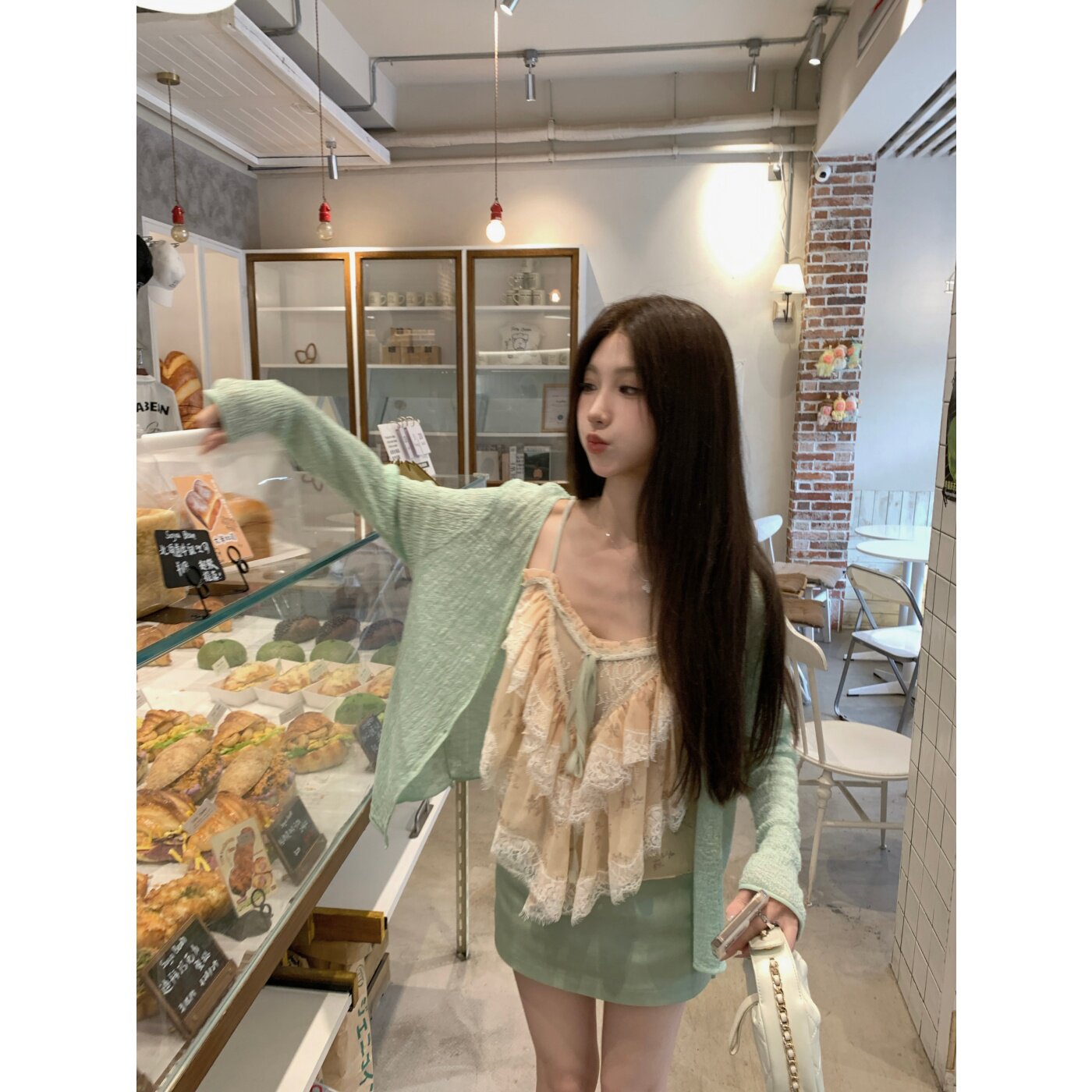 果果家   2026夏季新款防晒开衫女时尚百搭糖果色小衫针织衫上衣