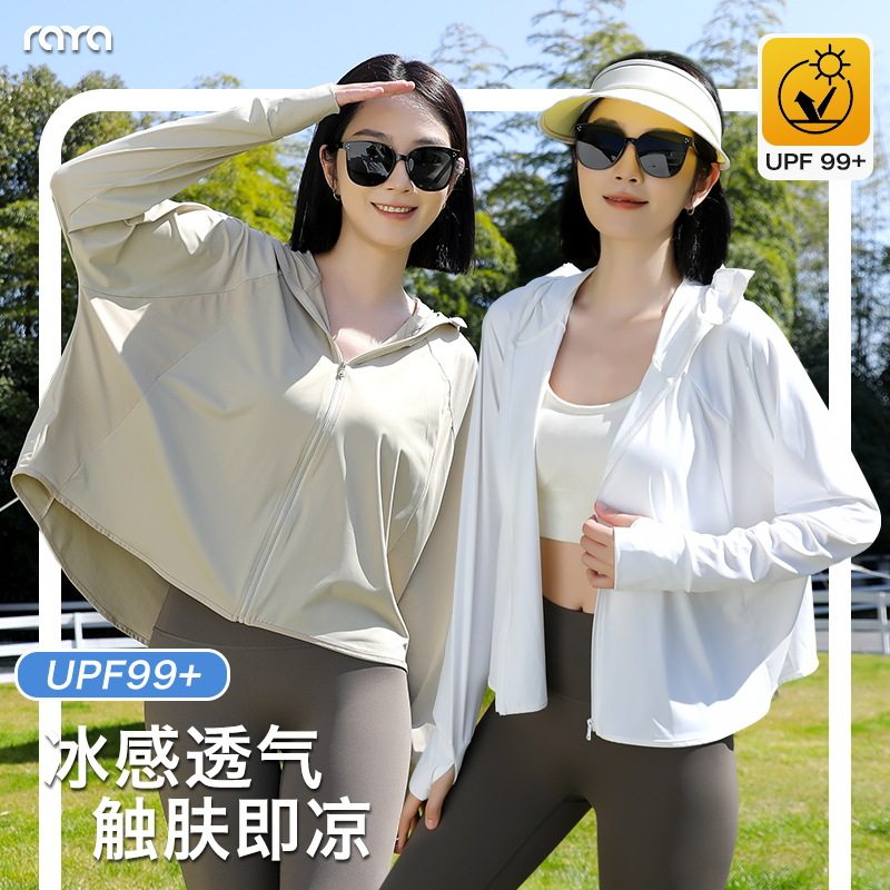 冰丝防晒衣女款2026新款夏季防紫外线防晒服薄款防晒罩衫防晒外套