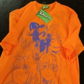 奶油味 夏装 六月 Daiwing 日系二次元 动漫情侣半袖 宽松短袖 t恤