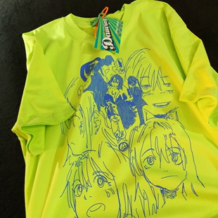 日系可爱宽松短袖 Daiwing 动漫情侣半袖 夏季 t恤 异世界快递到货啦