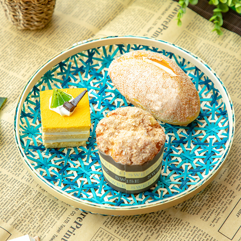 异丽果篮火锅店竹编筐