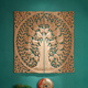 异丽玄关木雕装 饰画客厅中式 背景墙壁挂挂件泰国柚木雕花板墙饰