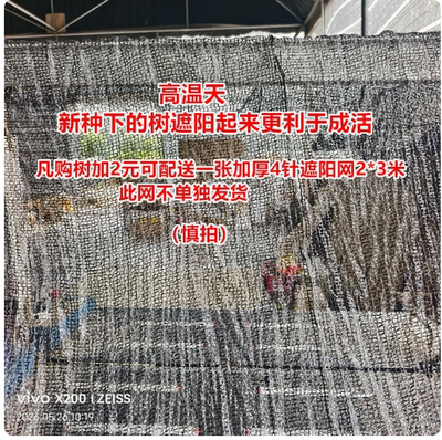 遮阳网种植好帮手遮阳30-50天