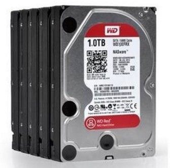 WD/西部数据WD10EFRX 1TB硬盘1T红盘64M NAS硬盘 台式机硬盘