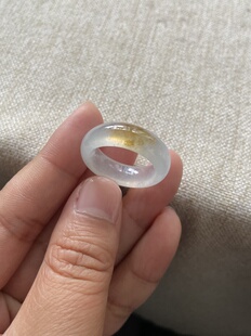 15号冰种起光柠檬淡黄