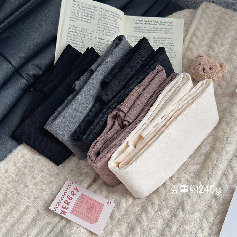 秋冬加绒连裤袜女生微压显腿细